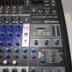 Presonus StudioLive AR12 USB Mixer | in Zeer Nette Staat, Niet ingevuld, Zo goed als nieuw, Niet ingevuld, Niet ingevuld