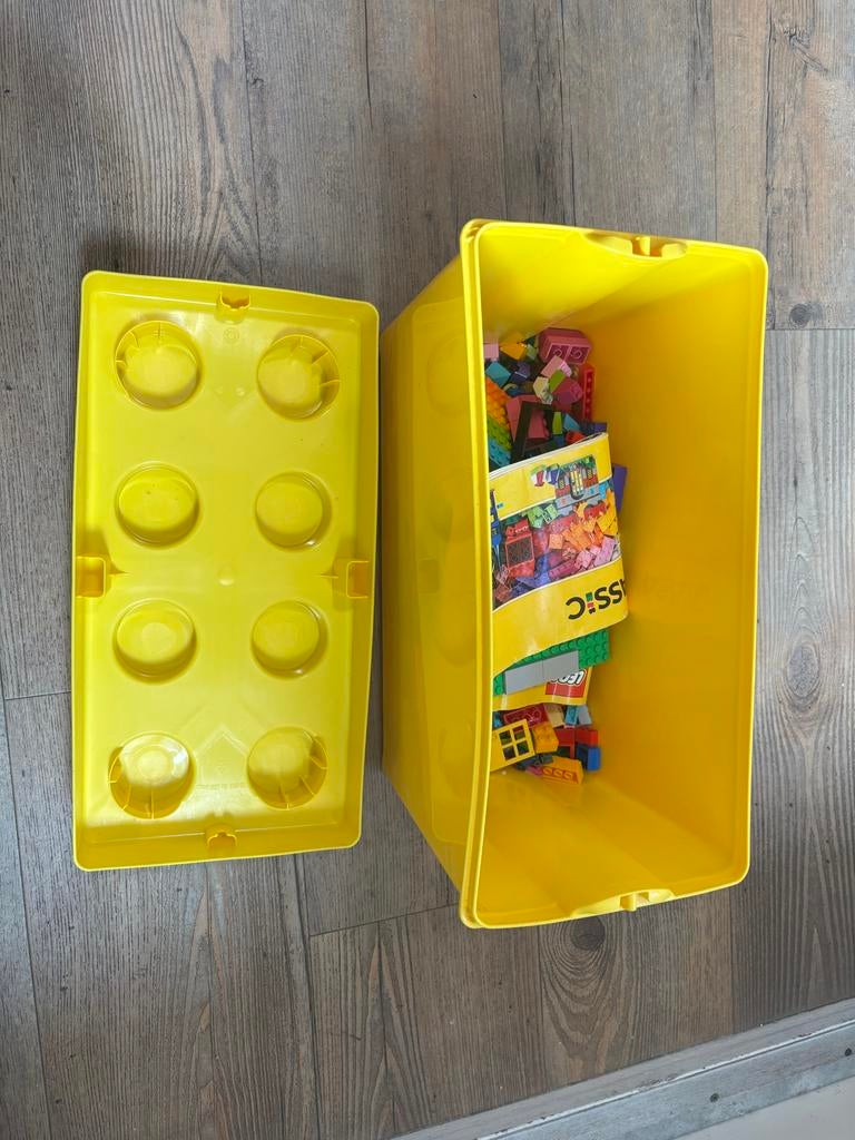 Grote bak Lego Classic boekjes, Kinderen en Baby's, Speelgoed | Duplo en Lego, Ophalen, Gebruikt, Overige thema's, Lego