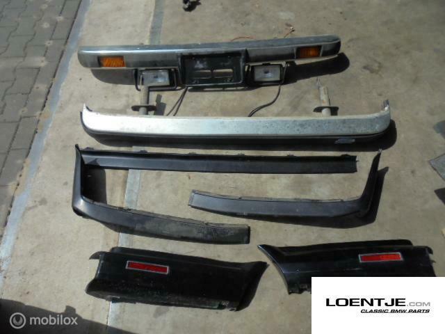 set amerikaanse bumpers bmw e30 325i 320i 318i m3 etc, Gebruikt, Ophalen of Verzenden, Achter, Bumper