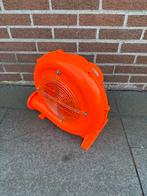 Oranje ventilator voor springkussen, Ophalen, Zo goed als nieuw