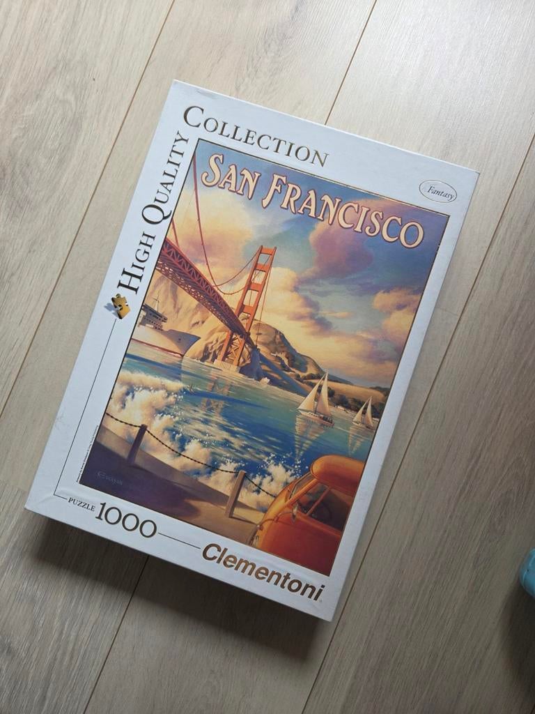 clementoni legpuzzel, Hobby en Vrije tijd, Denksport en Puzzels, Ophalen of Verzenden, 500 t/m 1500 stukjes, Zo goed als nieuw