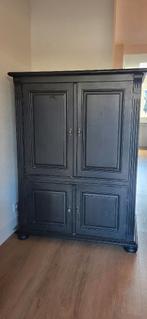 TV-kast zwart., Ophalen, Overige materialen, Gebruikt, 100 tot 150 cm