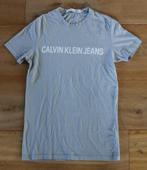 T-shirt van Calvin Klein maat S, Kleding | Heren, T-shirts, Calvin Klein, Ophalen of Verzenden, Grijs, Gedragen