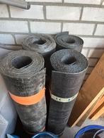 Rollen dakbedekking + loden afvoer stadsuitloop, Overige materialen, Zwart, Ophalen of Verzenden, Zo goed als nieuw