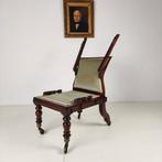 Zeldzame Victoriaanse fauteuil J. Alderman, Londen, Ophalen of Verzenden