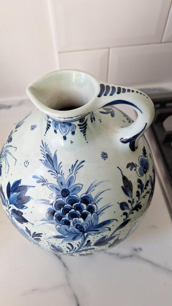Antieke Delfts Blauwe Kruik, Antiek en Kunst, Ophalen of Verzenden
