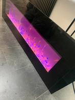 Electrisch verwarmde sfeerhaard met glazen front, Ophalen, Gebruikt