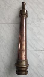 John Morris antieke brandweerspuit messing en koper Engeland, Ophalen, Koper