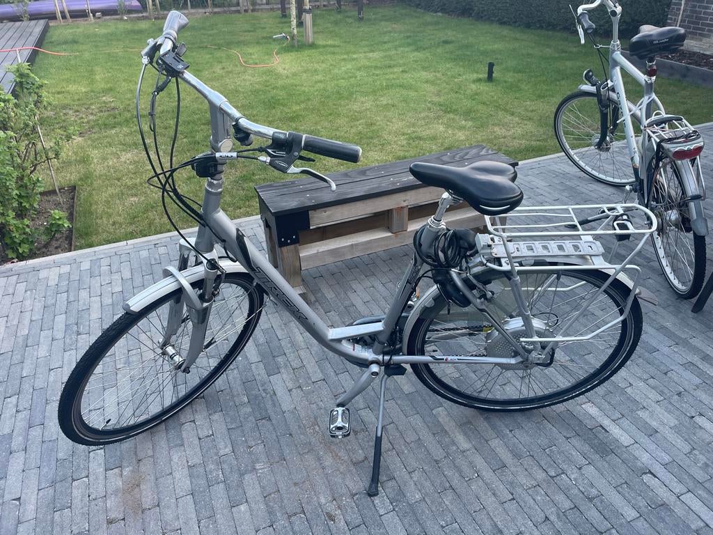 Trek elektrische fiets met Bionx, maat 55 cm, Minder dan 30 km per accu, Gebruikt, 51 tot 55 cm, Ophalen