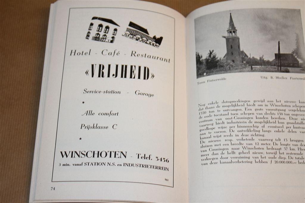 Het industrieschap Oost-Groningen ontvangt u met open armen., Boeken, Geschiedenis | Stad en Regio, Ophalen of Verzenden, Gelezen