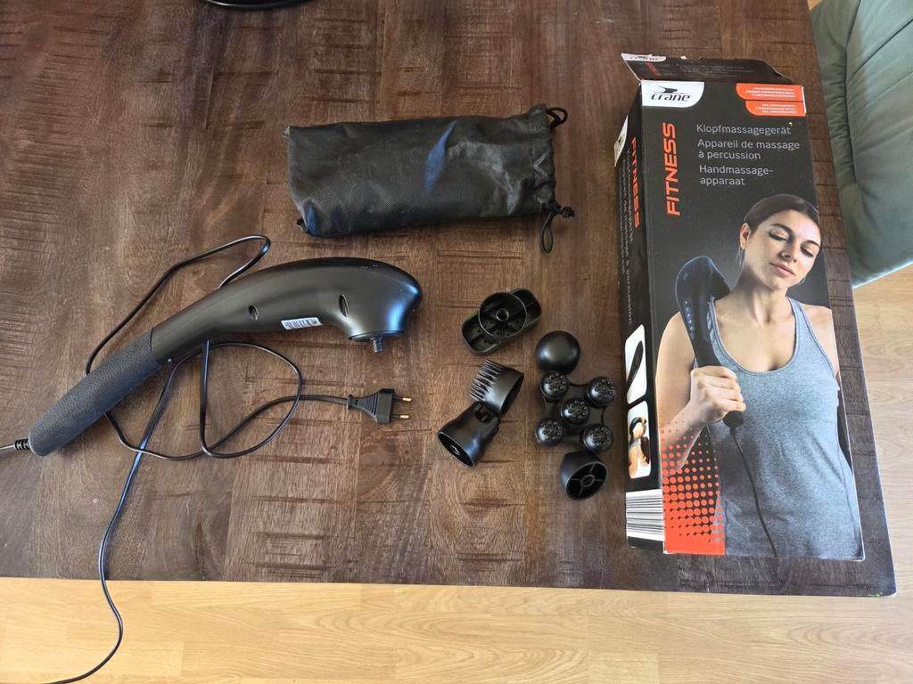 Crane Fitness handmassageapparaat, Sport en Fitness, Massageproducten, Ophalen, Zo goed als nieuw, Apparaat