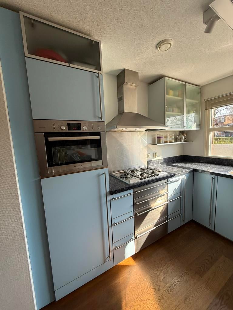 Complete keuken plus apparatuur, Huis en Inrichting, Keuken | Complete keukens, Ophalen, Gebruikt, Overige kleuren, Hoekkeuken