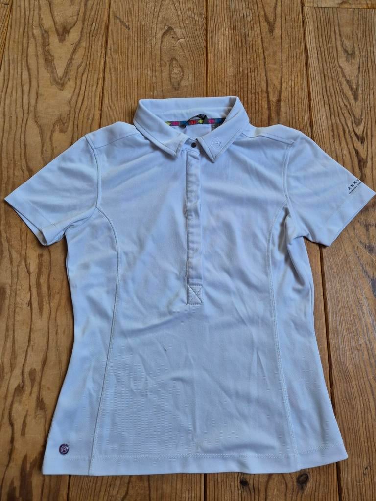 Witte Anky polo maat S, Dieren en Toebehoren, Gebruikt, Dressuur, Kinderen, Ophalen of Verzenden
