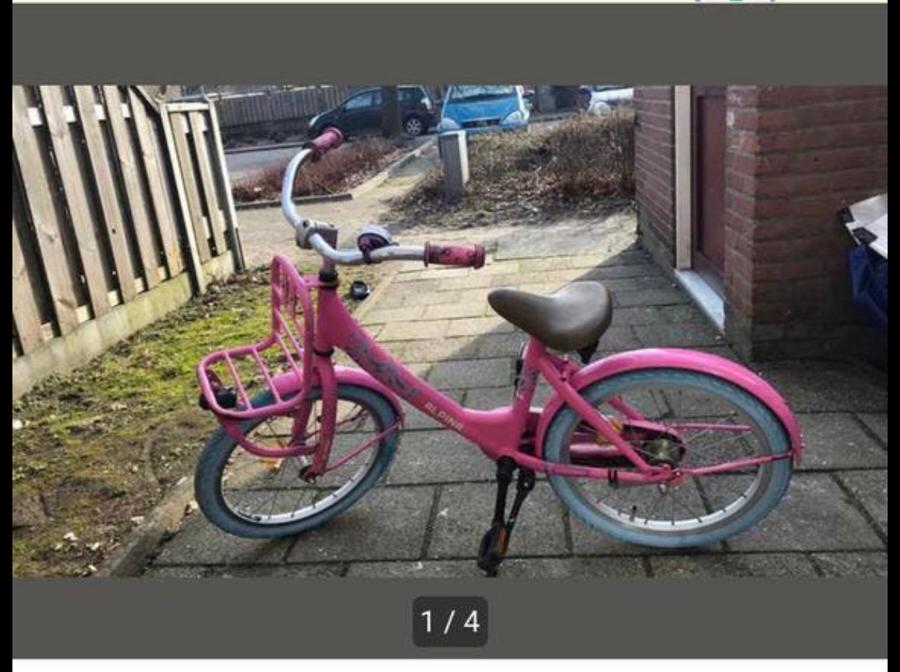 Leuke fiets inche 18, Ophalen of Verzenden, Zo goed als nieuw