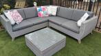 Luxe wicker loungeset Tierra outdoor, Ophalen, Gebruikt, Wicker