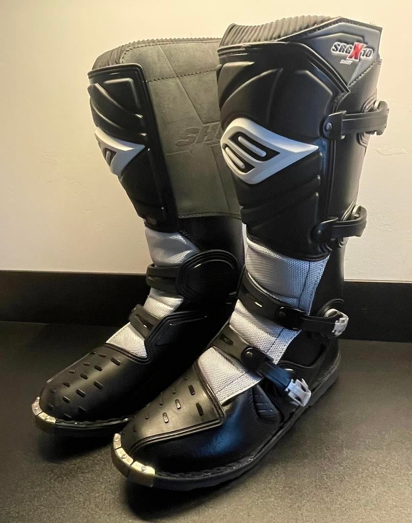 Shot Crosslaarzen maat 45-44  z.g.a.n., Motoren, Ophalen of Verzenden, Tweedehands, Laarzen