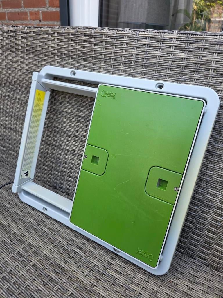 Goedwerkende Omlet automatische kippendeur, Kip