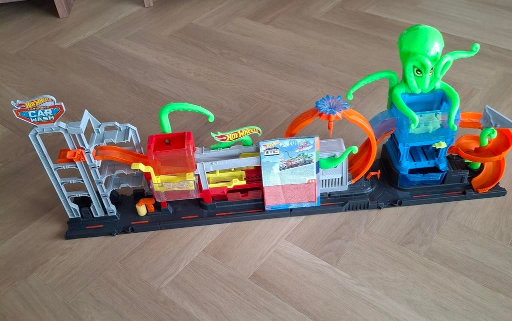 Hotwheels octo carwash, Ophalen of Verzenden, Zo goed als nieuw