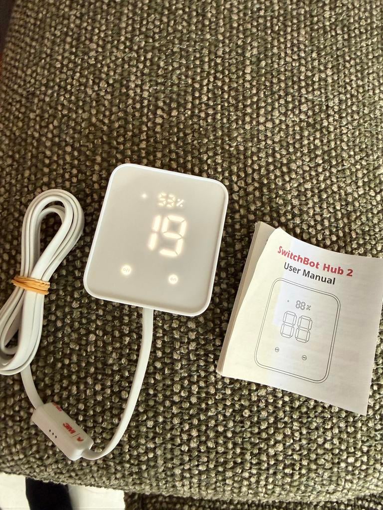 SwitchBot Hub 2 NIEUW, Verzenden, Slimme thermostaat, Gebruikt