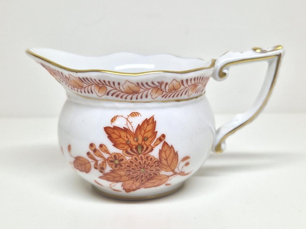 Herend roomkan Apponyi orange decor, Hongarije 20e eeuw., Ophalen of Verzenden