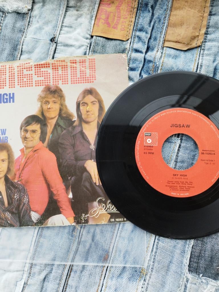 Jigsaw - Sky High vinyl single, Ophalen of Verzenden, Gebruikt