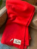Originele AaBe wollen deken, rood, dikke kwaliteit, vintage, Ophalen of Verzenden, Gebruikt