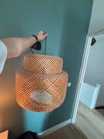 Ikea lamp, gratis, 50cm doorsnee, Huis en Inrichting, Lampen | Hanglampen, Ophalen, Gebruikt, Hout, Minder dan 50 cm