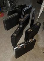 Koffer koffers oude kantoor koffertjes decoratie, Antiek en Kunst, Ophalen