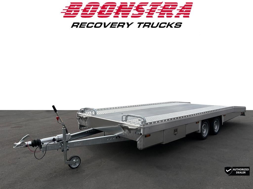 Tijhof TA35-ANN aanhanger autotransporter Aluminium in kleur, Boonstra Recovery Trucks B.V., Nieuw, Info@boonstrarecoverytrucks.nl