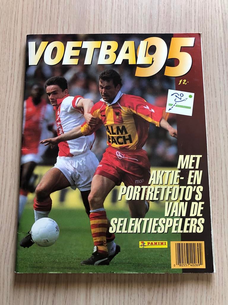 Panini Voetbal 95 100% compleet, Verzamelen, Ophalen of Verzenden, Zo goed als nieuw