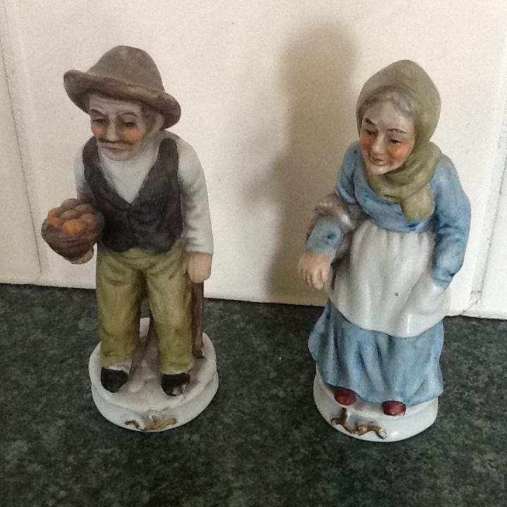Beeldje van een Opa en Oma., Ophalen of Verzenden, Zo goed als nieuw