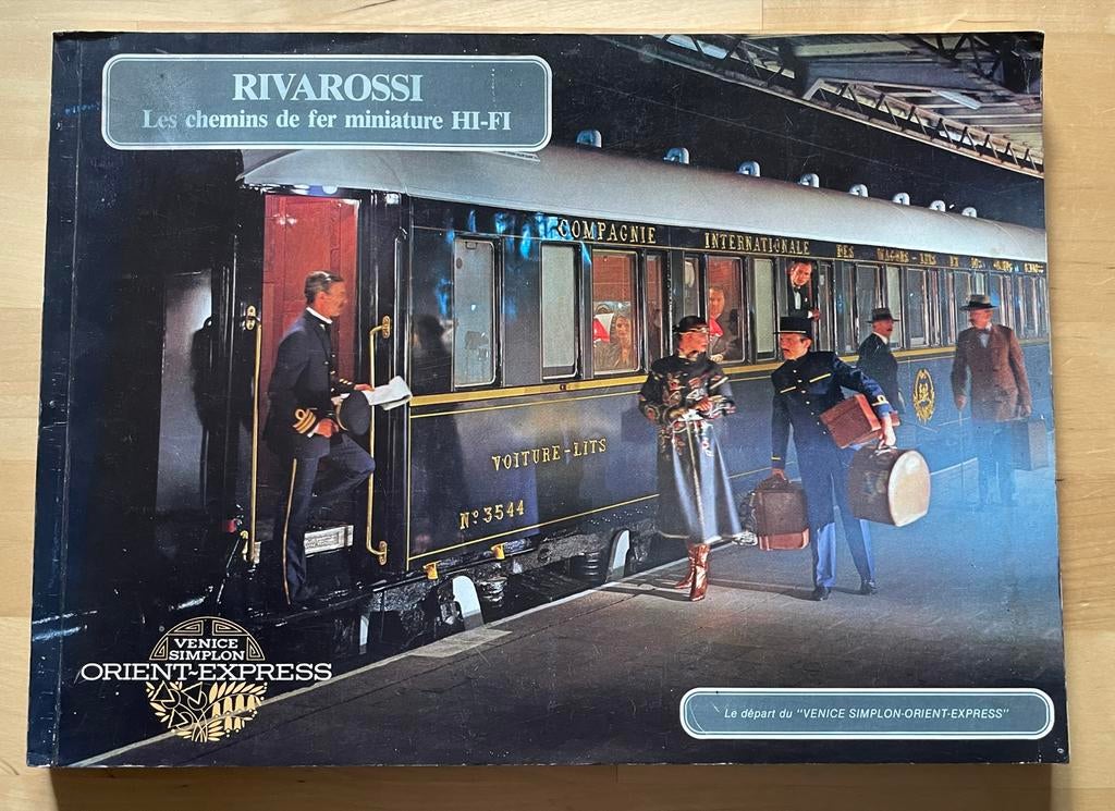 Rivarossi catalogus Venice Simplon Orient-Express, Hobby en Vrije tijd, Modeltreinen | H0, Ophalen of Verzenden, Gebruikt, Boek, Tijdschrift of Catalogus