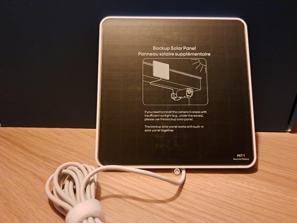 Eufy Solar Panel (nieuw!), Huis en Inrichting, Deurbellen, Ophalen of Verzenden, Nieuw, Draadloos