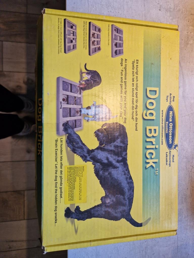 Dog brick, hondenspel, Nina Ottosson, Ophalen, Zo goed als nieuw