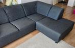 Antraciet hoekbank gratis af te halen, Ophalen, Gebruikt, Stof, Hoekbank