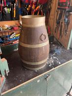 Decoratie houten ton, Ophalen of Verzenden, Zo goed als nieuw