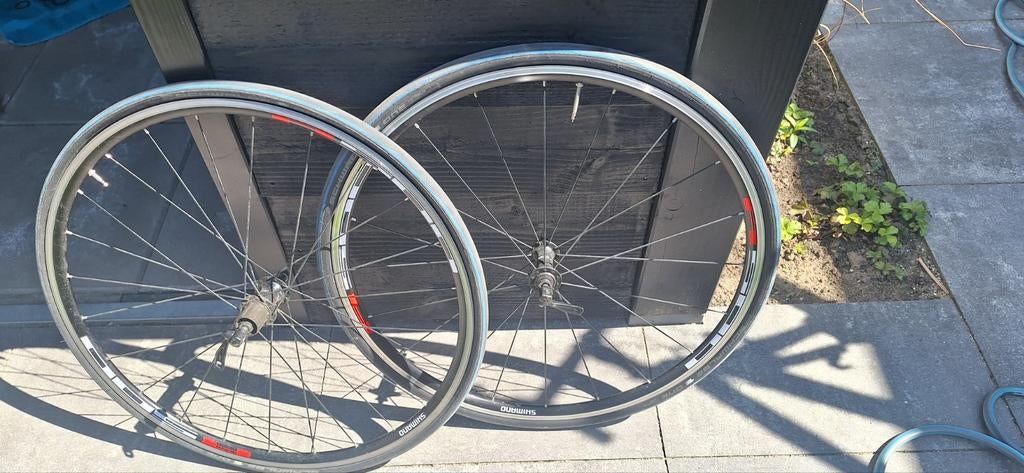 Shimano wielset, Gebruikt, Aluminium, Meer dan 20 versnellingen, Ophalen