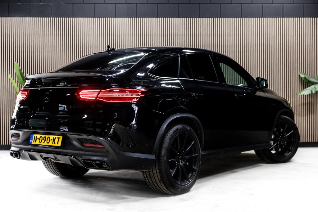 Mercedes-Benz GLE Coupé AMG 63 4MATIC (bj 2017, automaat), Auto's, Mercedes-Benz, Gebruikt, Zwart, Leder, Bedrijf