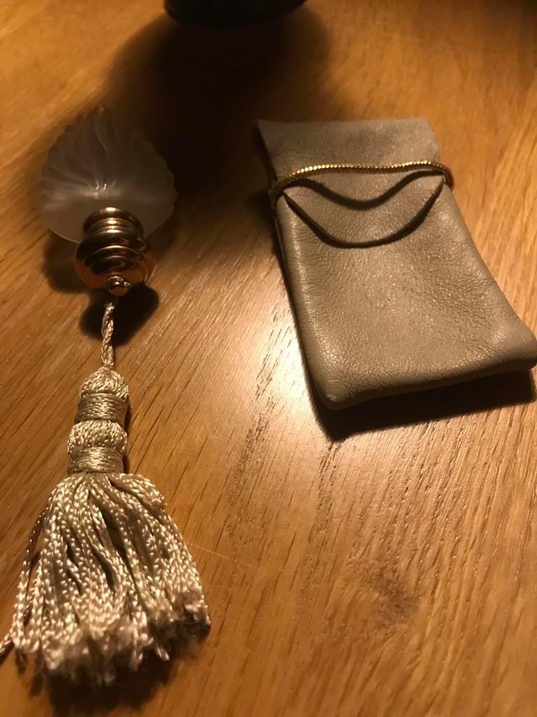 Estee Lauder vintage parfumflesje in etui, Ophalen of Verzenden, Gebruikt