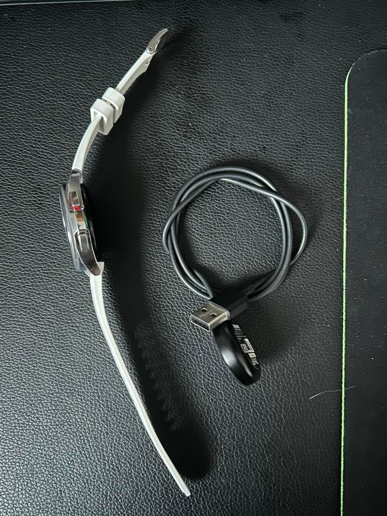 Samsung galaxy watch 4 classic 45 mm, Ophalen of Verzenden, Zo goed als nieuw, Zwart, Android