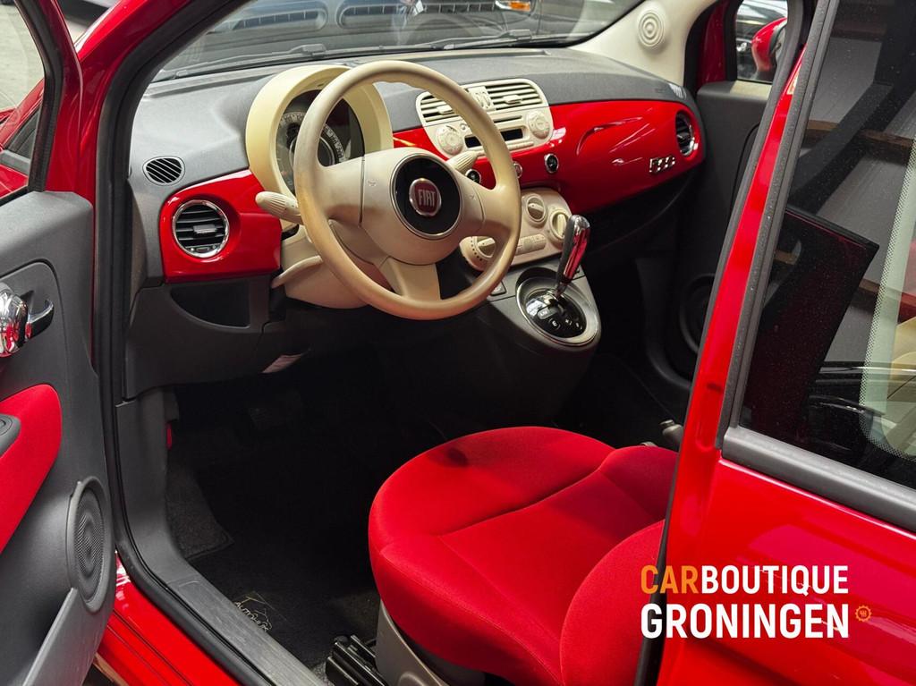 Fiat 500 1.2 Lounge | AUTOMAAT | AIRCO | ORI-NL | GOED OH, Euro 5, Stof, Gebruikt, 1242 cc