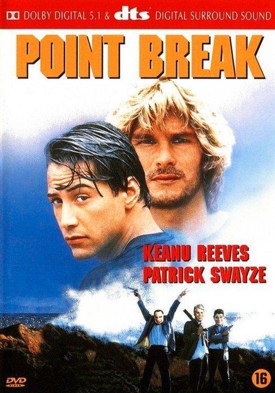 Point Break (1991), Cd's en Dvd's, Dvd's | Actie, Zo goed als nieuw, Actiethriller, Vanaf 16 jaar, Verzenden