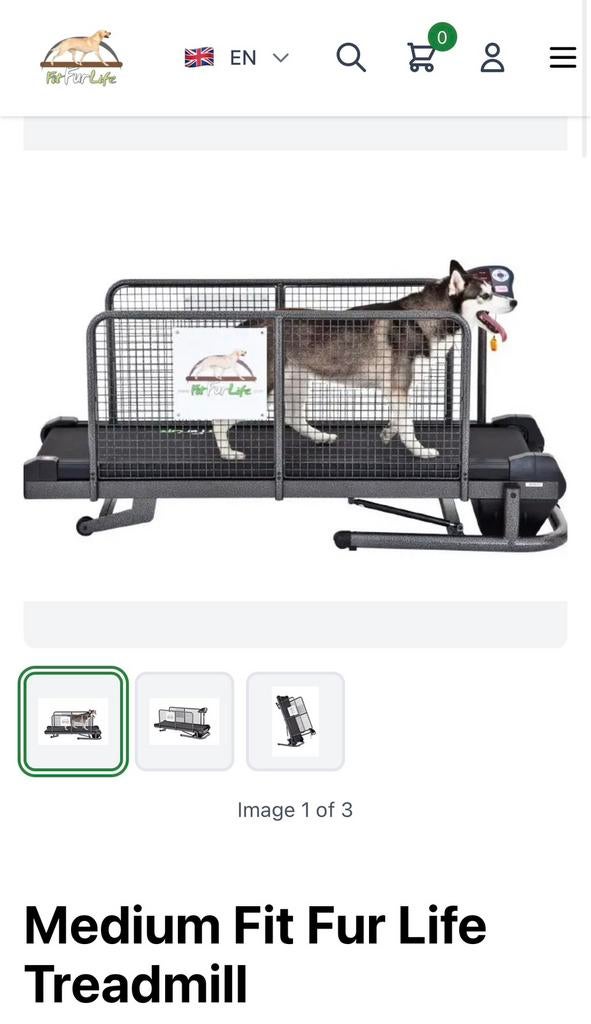 Honden loopband Fit Fur Life, Ophalen of Verzenden, Gebruikt