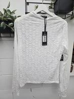Nieuwe Most Wanted flower structure longsleeve wit, Wit, Maat 46/48 (XL) of groter, Nieuw, Ophalen of Verzenden
