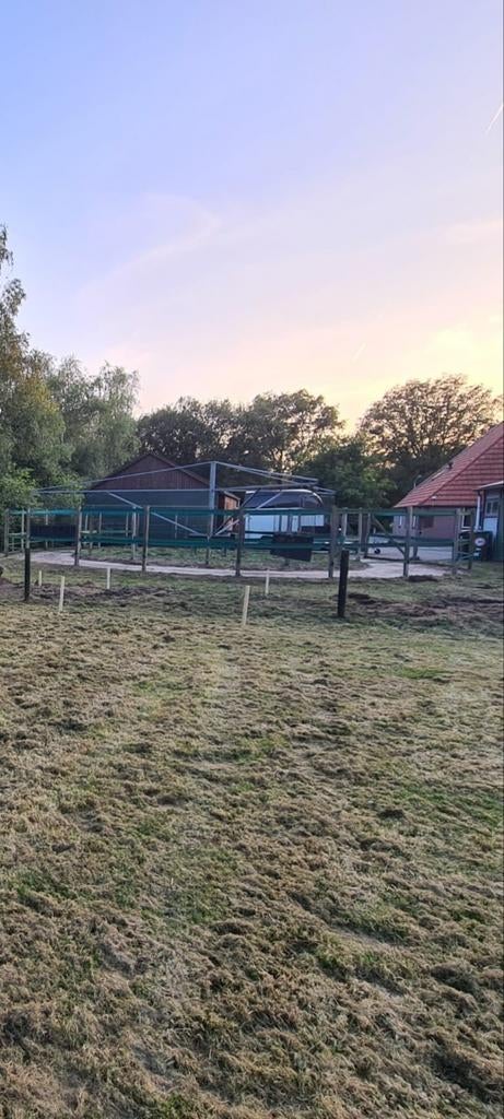Zeer nette en goed werkende 3 paards stapmolen., Dieren en Toebehoren, Toebehoren, 2 of 3 paarden of pony's