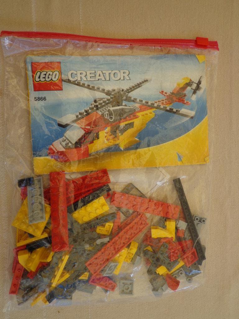 Lego Creator 5866 reddingshelicopter ophalen of verzenden, Ophalen, Gebruikt, Inclusief instructies, Complete set