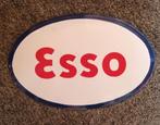 Emaille bord esso, Ophalen of Verzenden, Gebruikt, Reclamebord