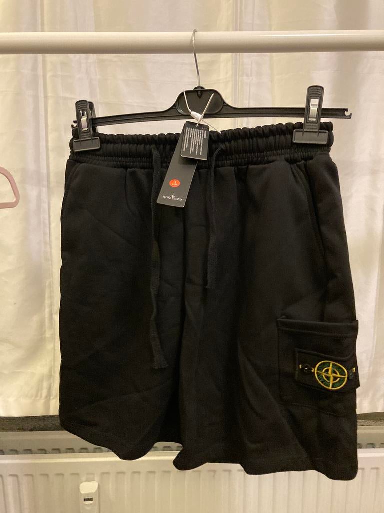 Stone ısland korte broek, Ophalen of Verzenden, Nieuw, Maat 52/54 (L), Zwart