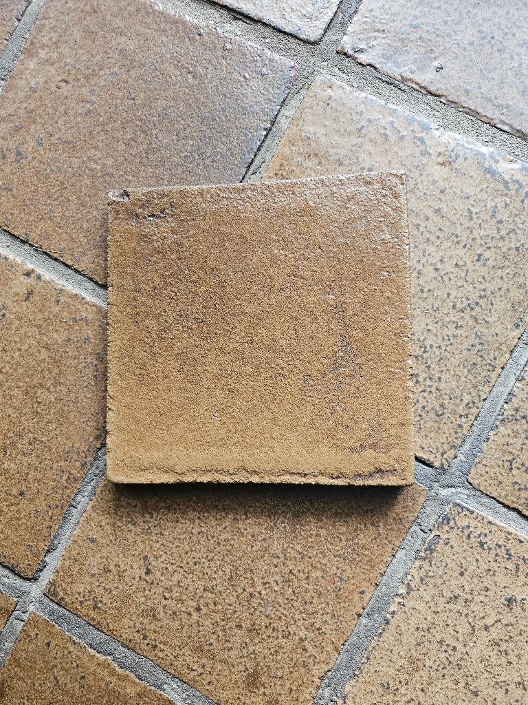 Oude handgevormde plavuizen ONGEBRUIKT 65 st. Kerkdriel, Ophalen, Steen of Klei, Nieuw, Minder dan 5 m²