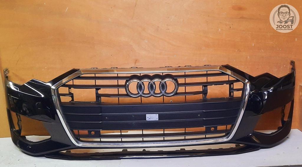 Voorbumper orgineel Audi A6 C8 v.a 2018 KLS PDC 4K0807437, Gebruikt, -, Voor, Bumper